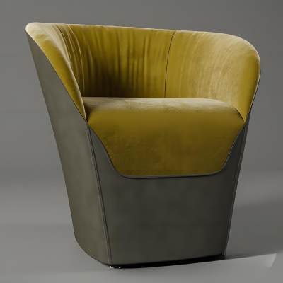 现代单人沙发-57